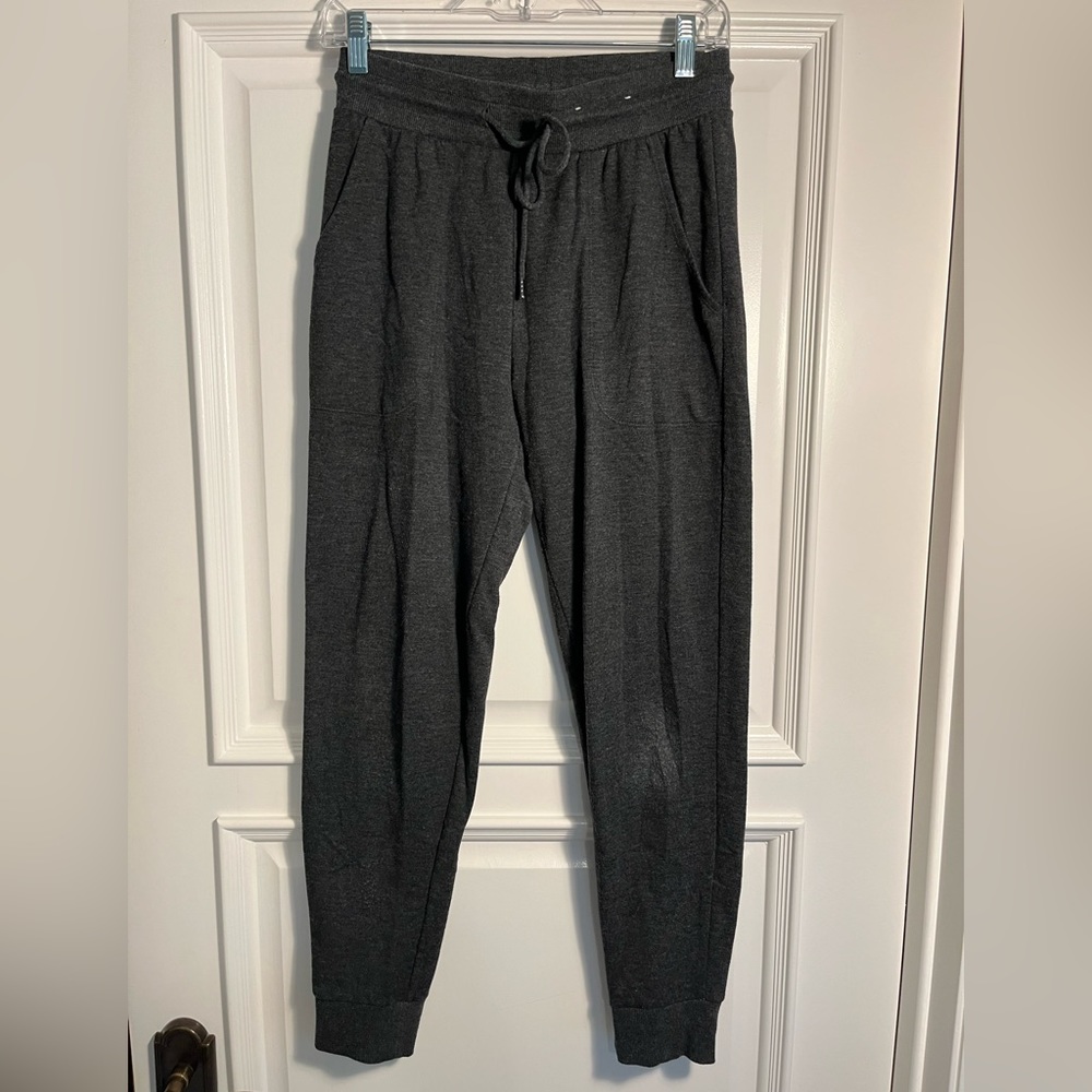 Stars Above Cozy Lounge Jogger Pants -Heather Black - XS - EUC
